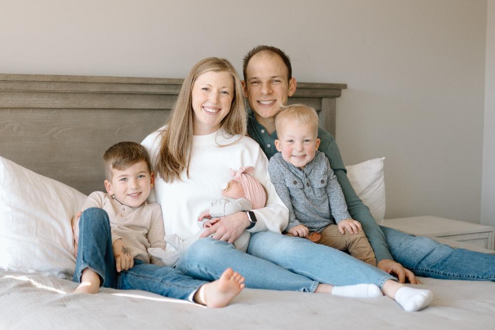 A young family that visits Chesapeake Bay Dentistry.